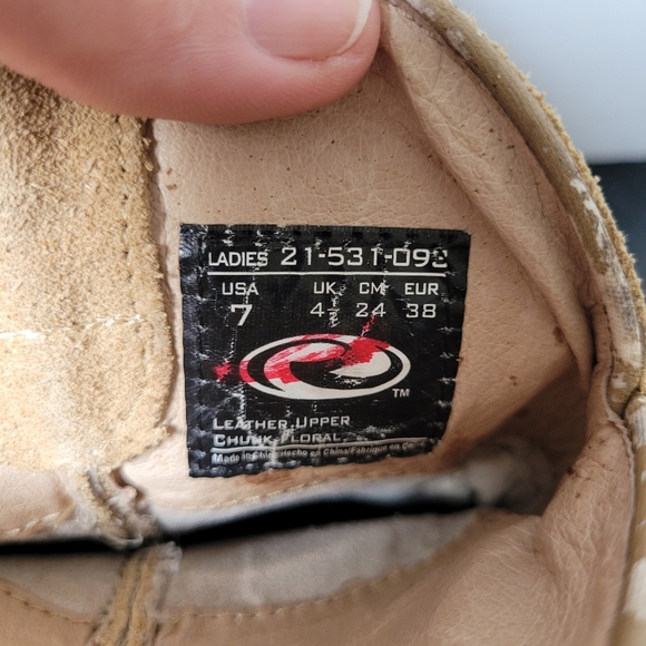 Roper Suede Ankle Boots with Blue and Orange Embroidery - Picture 8 of 9